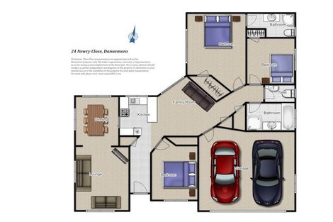 Photo of property in 24 Newry Close, East Tamaki Heights, Auckland, 2016