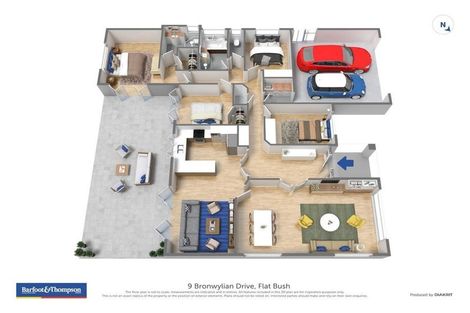 Photo of property in 9 Bronwylian Drive, Flat Bush, Auckland, 2016