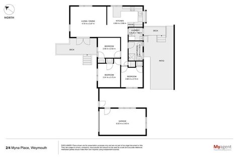 Photo of property in 2/4 Myna Place, Weymouth, Auckland, 2103