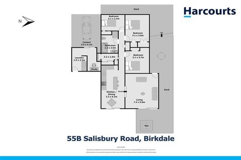 Photo of property in 55b Salisbury Road, Birkdale, Auckland, 0626