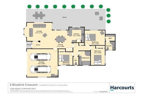 Photo of property in 8 Bluebird Crescent, Unsworth Heights, Auckland, 0632