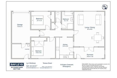 Photo of property in 10 Eaton Crescent, Otamatea, Whanganui, 4500