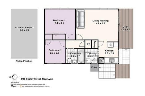 Photo of property in 3/28 Copley Street, New Lynn, Auckland, 0600