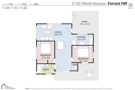 Photo of property in 1/10 Marsh Avenue, Forrest Hill, Auckland, 0620