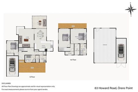 Photo of property in 63 Howard Road, Orere Point, Papakura, 2585