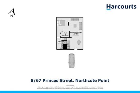 Photo of property in 3/73 Princes Street, Northcote Point, Auckland, 0627