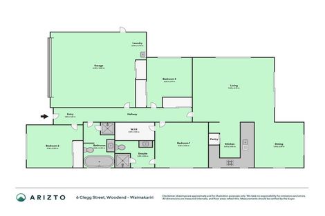 Photo of property in 6 Clegg Street, Woodend, 7610