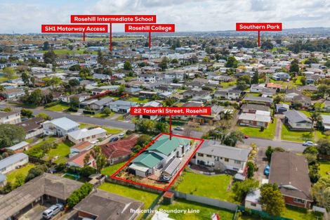 Photo of property in 22 Tatariki Street, Rosehill, Papakura, 2113