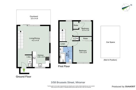 Photo of property in 3/58 Brussels Street, Miramar, Wellington, 6022