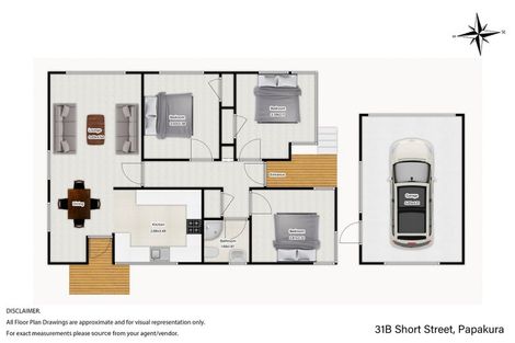 Photo of property in 31b Short Street, Papakura, 2113