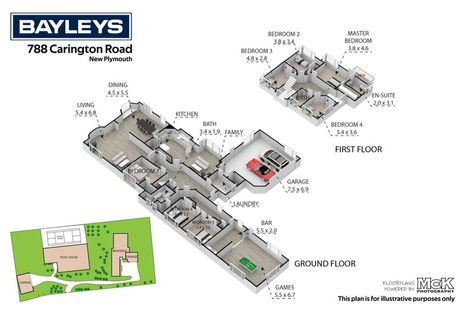 Photo of property in 788 Carrington Road, Hurworth, New Plymouth, 4371