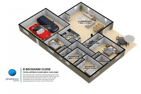 Photo of property in 8 Beckham Close, Grandview Heights, Hamilton, 3200