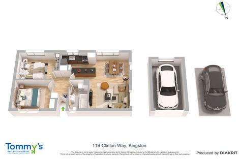 Photo of property in 11b Clinton Way, Kingston, Wellington, 6021