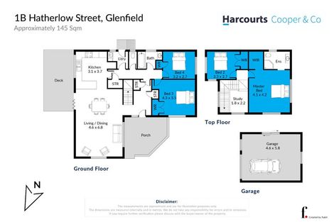 Photo of property in 2/1 Hatherlow Street, Glenfield, Auckland, 0629