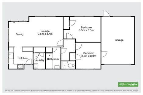 Photo of property in 11a Creswell Place, Leamington, Cambridge, 3432