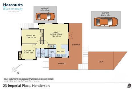 Photo of property in 23 Imperial Place, Henderson, Auckland, 0612