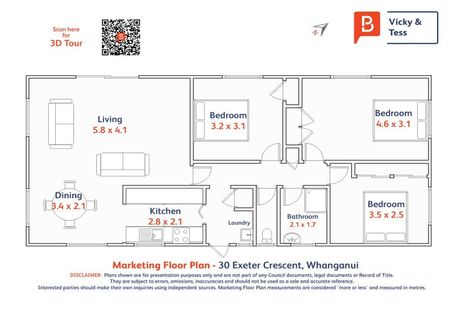Photo of property in 30 Exeter Crescent, Springvale, Whanganui, 4501