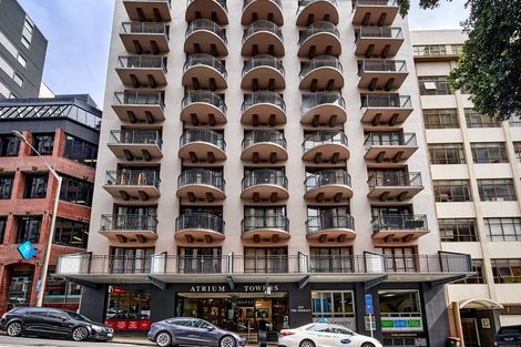 Photo of property in Atrium Towers, 4j/154 The Terrace, Wellington Central, Wellington, 6011