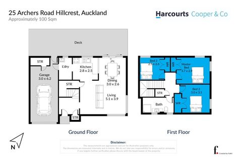 Photo of property in 1/25 Archers Road, Hillcrest, Auckland, 0629