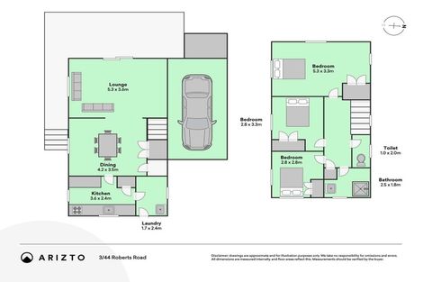 Photo of property in 3/44 Roberts Road, Glenfield, Auckland, 0629