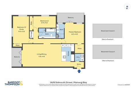 Photo of property in The Georgian, 14/8 Sidmouth Street, Mairangi Bay, Auckland, 0630