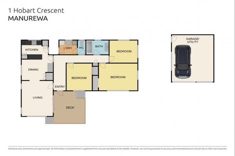 Photo of property in 1 Hobart Crescent, Wattle Downs, Auckland, 2103