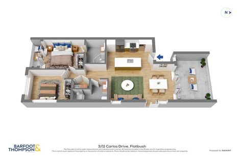 Photo of property in 23/11 Carlos Drive, Flat Bush, Auckland, 2016