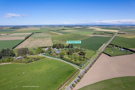 Photo of property in Somerton Homestead, 581 Thompsons Track, Hatfield, Rakaia, 7784