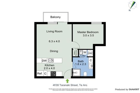 Photo of property in Bellagio Apartments, 4f/39 Taranaki Street, Te Aro, Wellington, 6011