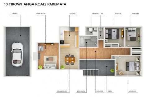 Photo of property in 10 Tirowhanga Road, Paremata, Porirua, 5024