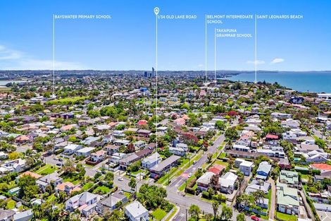 Photo of property in 1/34 Old Lake Road, Narrow Neck, Auckland, 0624
