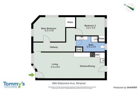 Photo of property in 69a Ellesmere Avenue, Miramar, Wellington, 6022