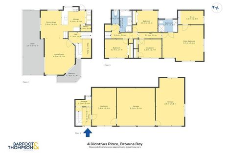 Photo of property in 4 Dianthus Place, Browns Bay, Auckland, 0630