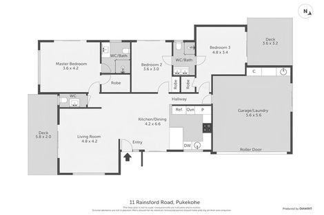 Photo of property in 11 Rainsford Road, Pukekohe, 2120