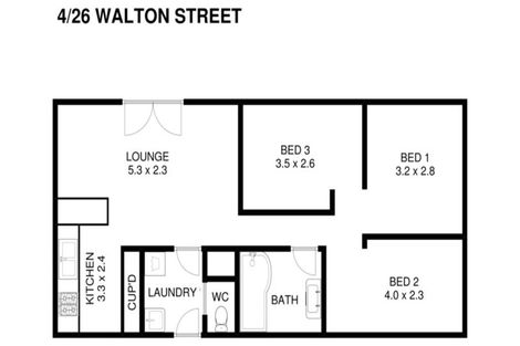 Photo of property in 4/26 Walton Street, Sydenham, Christchurch, 8023