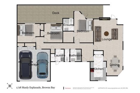 Photo of property in 1/28 Manly Esplanade, Browns Bay, Auckland, 0630