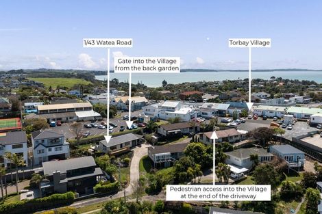 Photo of property in 1/43 Watea Road, Torbay, Auckland, 0630