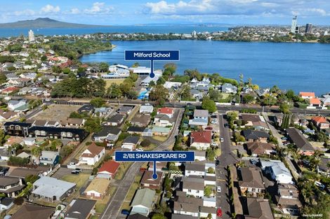 Photo of property in 2/81 Shakespeare Road, Milford, Auckland, 0620