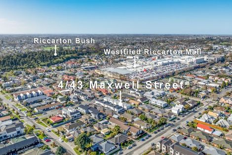 Photo of property in 4/43 Maxwell Street, Riccarton, Christchurch, 8041