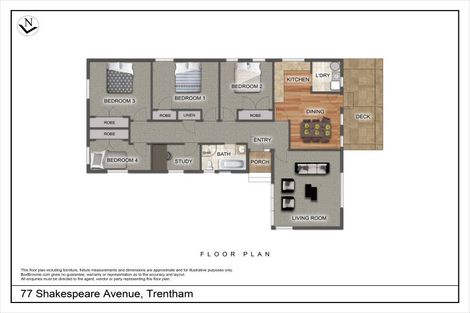 Photo of property in 77 Shakespeare Avenue, Trentham, Upper Hutt, 5018