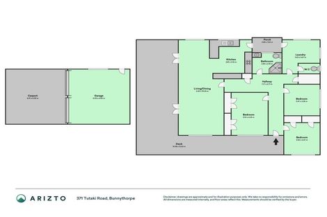 Photo of property in 371 Tutaki Road, Bunnythorpe, Palmerston North, 4470