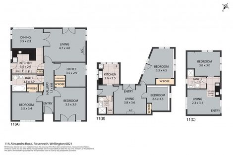 Photo of property in 11 Alexandra Road, Roseneath, Wellington, 6021