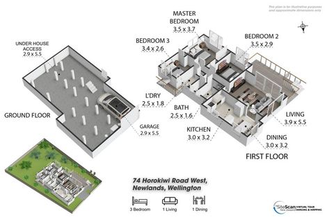 Photo of property in 74 Horokiwi Road West, Newlands, Wellington, 6037