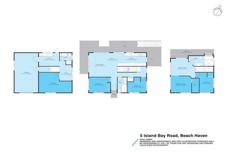 Photo of property in 5 Island Bay Road, Beach Haven, Auckland, 0626