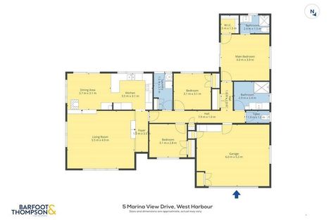 Photo of property in 5 Marina View Drive, West Harbour, Auckland, 0618