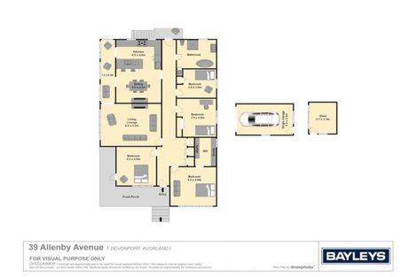 Photo of property in 39 Allenby Avenue, Devonport, Auckland, 0624