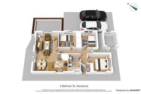 Photo of property in 2 Balmain Street, Newlands, Wellington, 6037