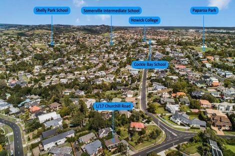 Photo of property in 1/17 Churchill Road, Cockle Bay, Auckland, 2014