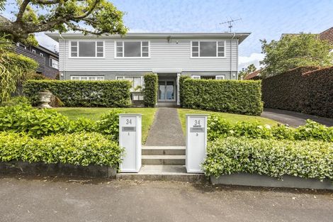 Photo of property in 1/34 Glanville Terrace, Parnell, Auckland, 1052