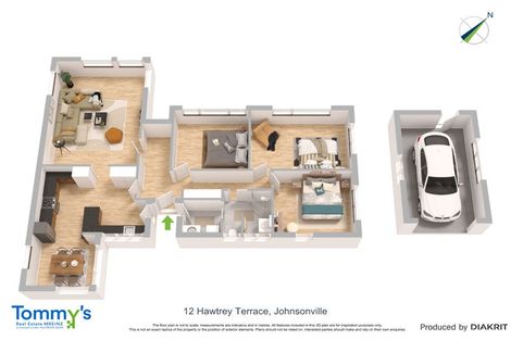 Photo of property in 12 Hawtrey Terrace, Johnsonville, Wellington, 6037